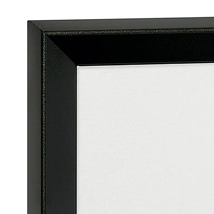 Nielsen Bilderrahmen Pixel - Schwarz, 22 x 22 cm, Aluminium - Detailaufnahme
