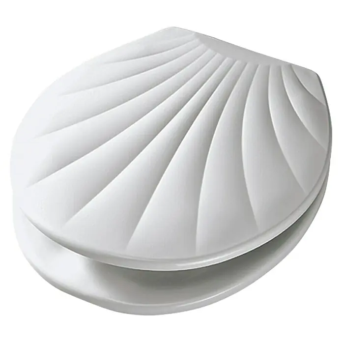 Poseidon WC daska Austin - Termoplast, Bijele boje