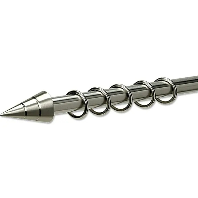Stilgarnitur Kegel - Länge: 200 cm, Durchmesser: 20 mm, Edelstahloptik