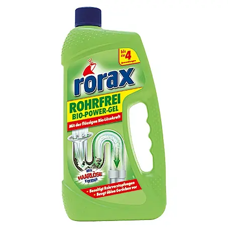 Rorax  Rohrreiniger Rohrfrei Bio-Power-Gel