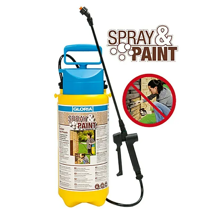 Gloria Uređaj za tlačno prskanje Spray & Paint - 5 l - Pogled sprijeda