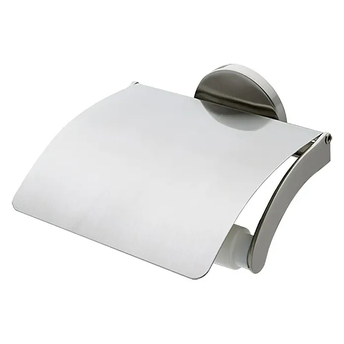 Venus Alosa Toilettenpapierhalter - Mit Deckel, Chrom, Matt