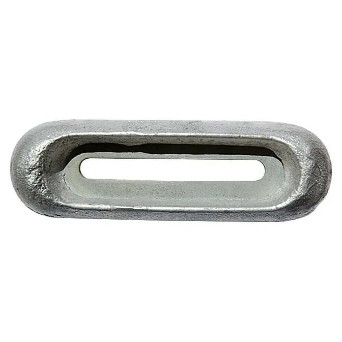 Talamex Rumpfanode - Magnesium, 400 g, Süß- & Brackwasser, 200 x 65 x 35 mm, Schrauben
