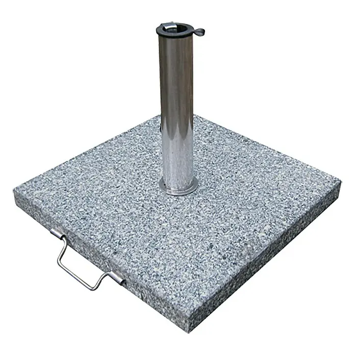 Sunfun Granitschirmständer Florenz - 25 kg, 45 x 45 cm