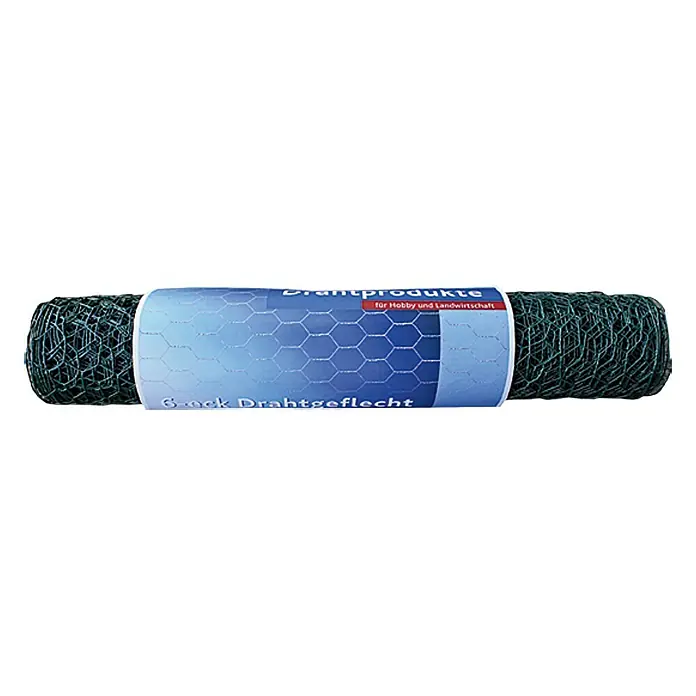 Stabilit Žičana mreža - 10 x 0,5 m, Širina očica: 13 mm, Zelene boje, Premazano prahom