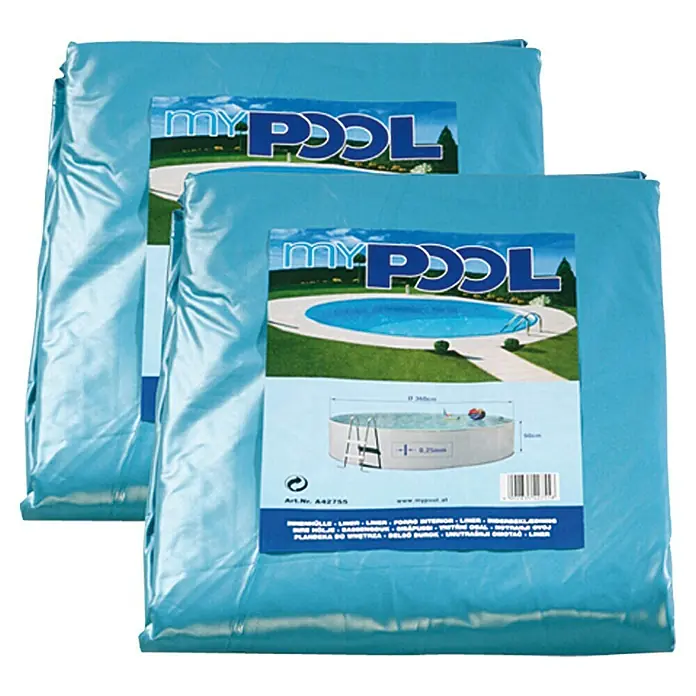 myPool Unutarnja cerada za bazen - Promjer: 360 cm, Debljina materijala: 0,25 mm - Pogled sprijeda