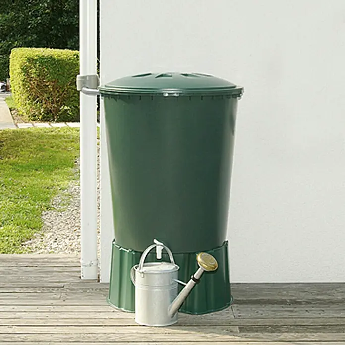 Garantia Basic Line Bačva za kišnicu - 310 l, Zelene boje - Proizvod u upotrebi