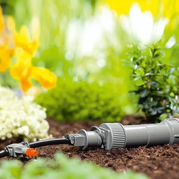 Gardena Micro-Drip Basisgerät 1000 - Max. Wasserdurchfluss: 1.000 l/h - Anwendungsbeispiel