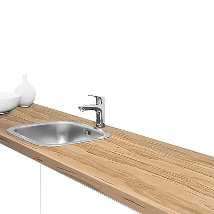 Resopal Basic Kuhinjska radna ploča po mjeri - Heart Apple, Maksimalna dimenzije rezanja: 365 cm, Debljina: 3,8 cm, Širina: 60 cm - Živopisni prikaz