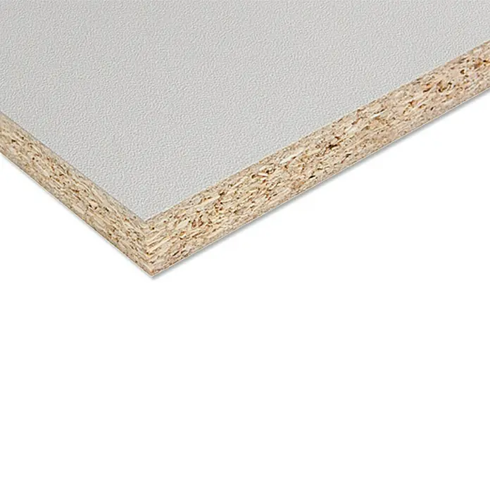 Spanplatte nach Maß - Grau, Max. Zuschnittsmaß: 2.800 x 2.070 mm, Stärke: 19 mm - Rechte Seitenansicht