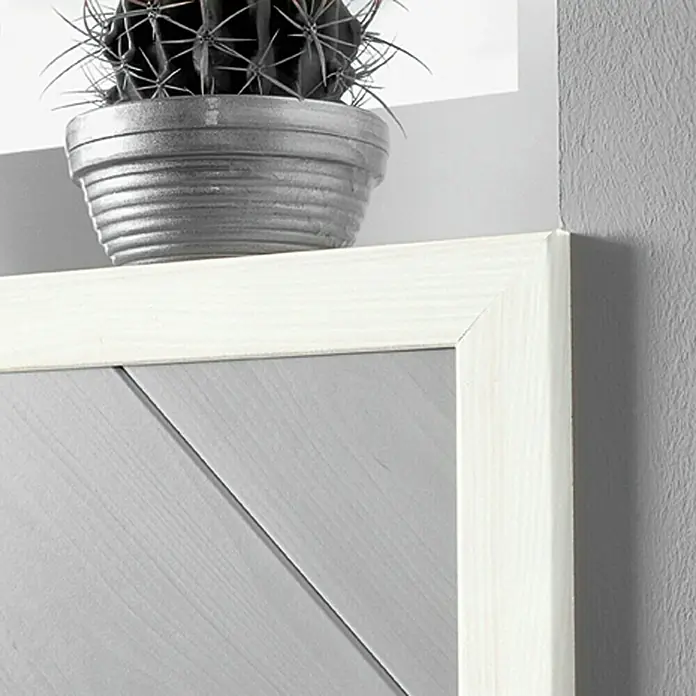 LOGOCLIC Rubna lajsna Kruška bijela - 2,6 m x 22 mm x 42 mm - Živopisni prikaz