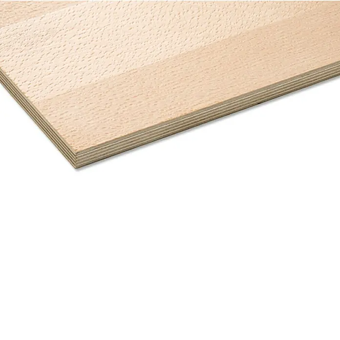 Sperrholzplatte Fixmaß I - Buche, 1.200 x 600 x 6 mm - Detailaufnahme