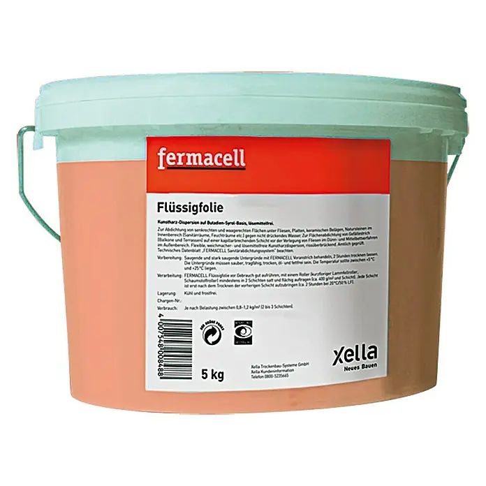 Fermacell Flüssigfolie - 5 kg, Lösemittelfrei, Weichmacherfrei