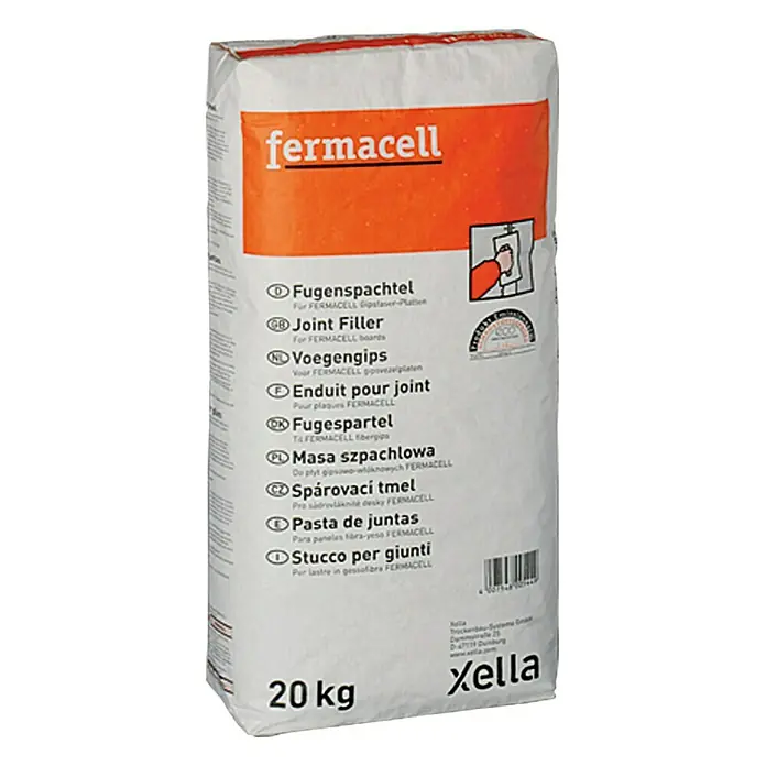 Fermacell Fugenspachtel - 20 kg - Vorderansicht