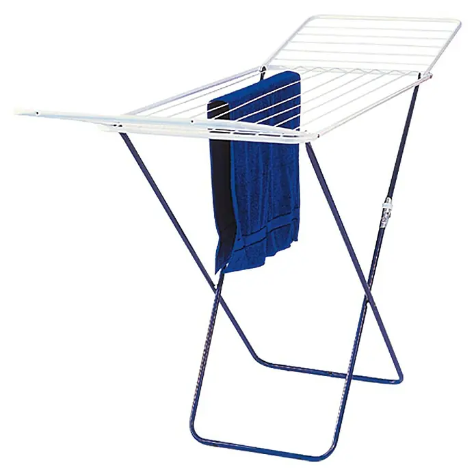 Tendedero con alas Jolly - L x An x Al: 180 x 55 x 93 cm, Blanco