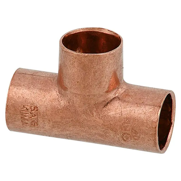 Kupfer-T-Stück 5130 - Durchmesser: 12 mm