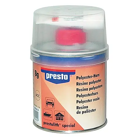 Presto  Resina de poliéster especial