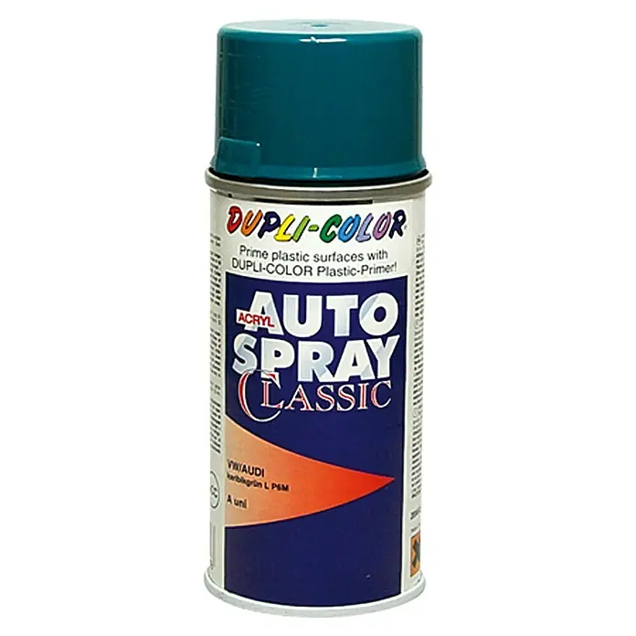 Dupli-Color Acryl-Autospray Classic - Audi/VW, Karibikgrün, 150 ml - Vorderansicht