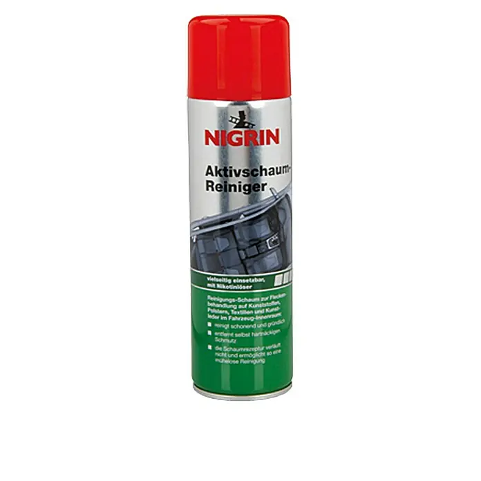 Nigrin Aktivschaum-Reiniger - 500 ml - Vorderansicht