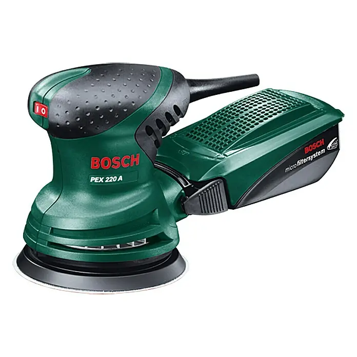 Bosch Exzenterschleifer PEX 220 A - 220 W, Durchmesser Schleifteller: 125 mm
