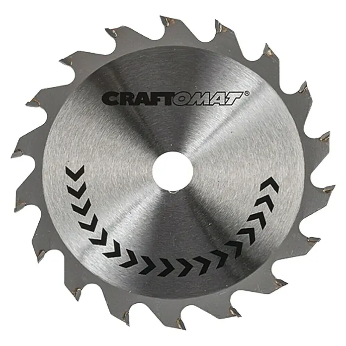 Craftomat List za kružnu pilu HM - 140 mm, Provrt: 20 mm, 18 zubaca