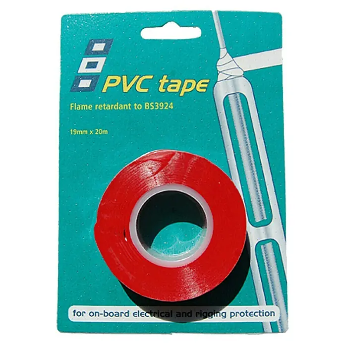 PSP Electrical & Rigging Tape - Rot, 20 m x 19 mm - Vorderansicht