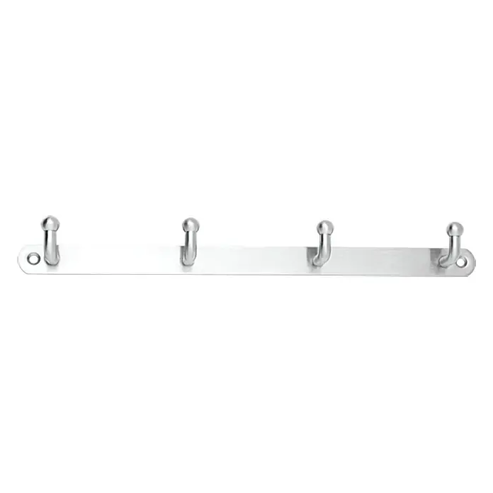 Portaferm Garderobenleiste - Ausstattung: 4 Haken, Einzelhaken, Breite: 31,5 cm
