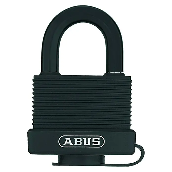 Abus Vorhängeschloss Marine 70IB/45 - 49 x 68 mm, Bügelstärke: 8 mm, Material Bügel: Edelstahl - Vorderansicht