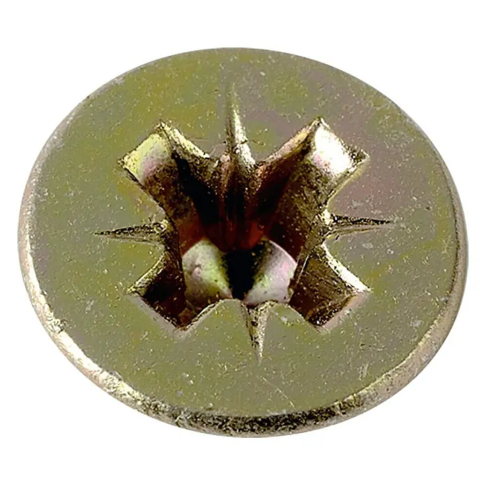 Profi Depot Tornillo para madera - Ø x L: 4 x 45 mm, 200 uds., Zincado, Ranura en forma de cruz Pozidriv