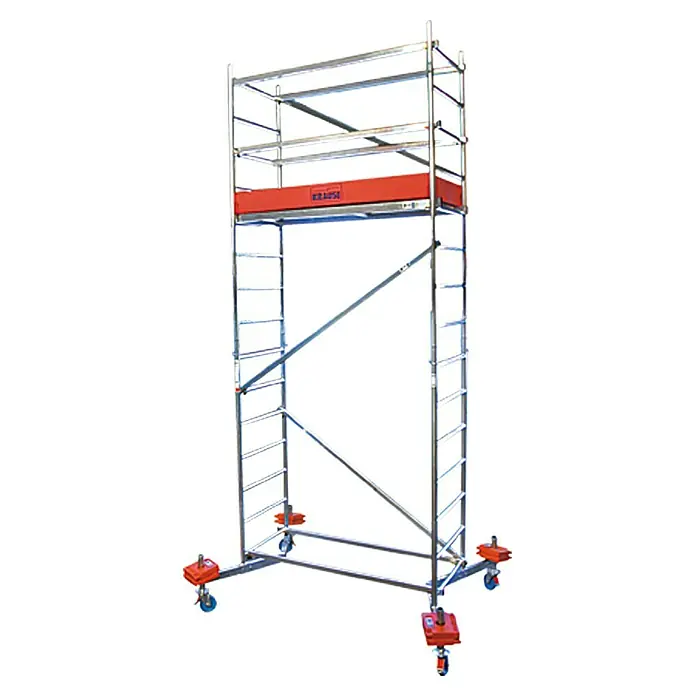 Krause ClimTec Element za povećanje radne visine nadogradnja 1 - Radna visina: 5 m, Opteretivost stajaćeg dijela: 180 kg, Dimenzija stajaćeg dijela: 0,9 m² - Pogled sprijeda