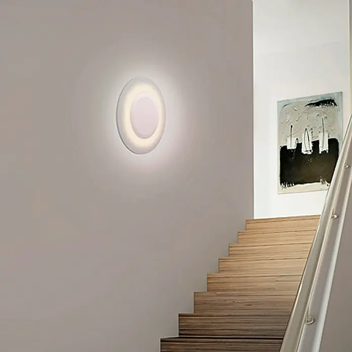 Ledvance Zidna i stropna LED svjetiljka Flat - 20 W, Bijele boje, Topla bijela