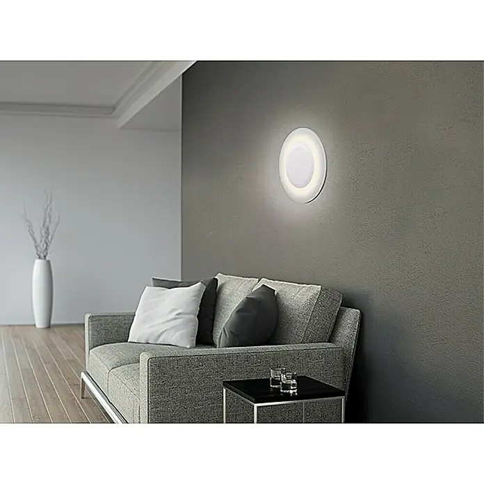 Ledvance Zidna i stropna LED svjetiljka Flat - 20 W, Bijele boje, Topla bijela