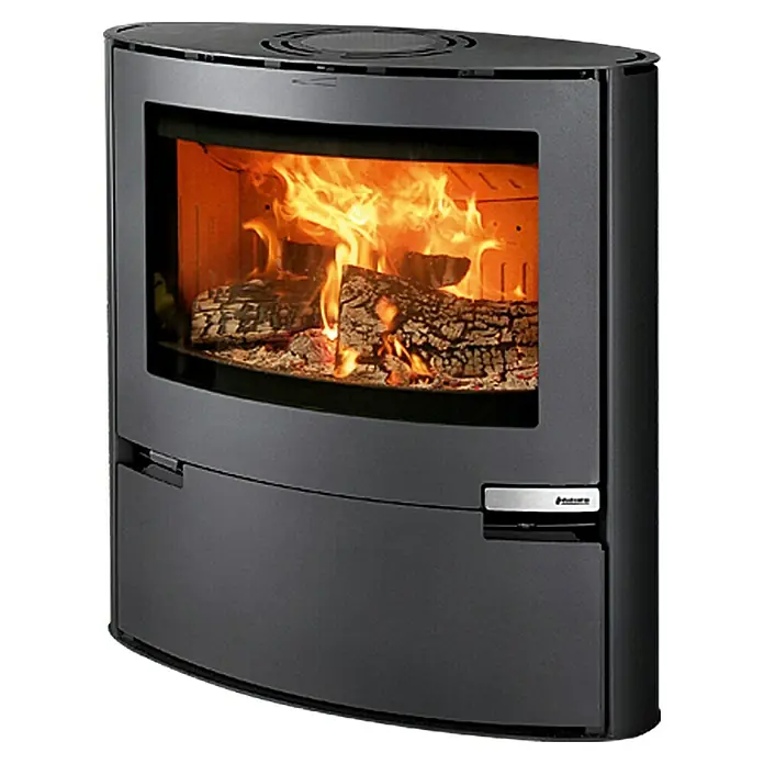 Aduro Kaminofen 15 - 6,5 kW, Raumheizvermögen: 350 m³, Schwarz
