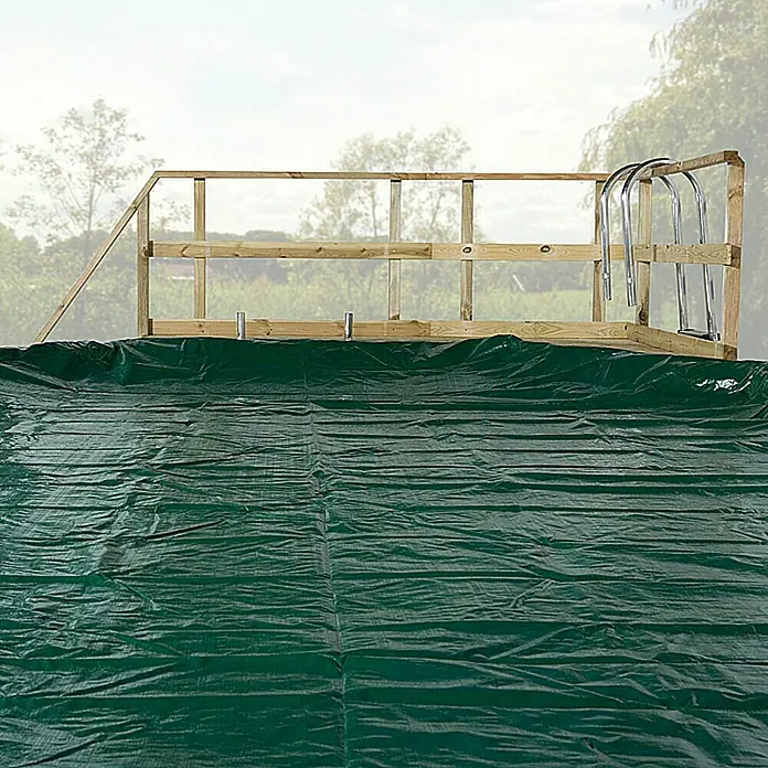 Weka Pool-Abdeckplane Acapulco II - L x B: 476 x 376 cm - Vorderansicht