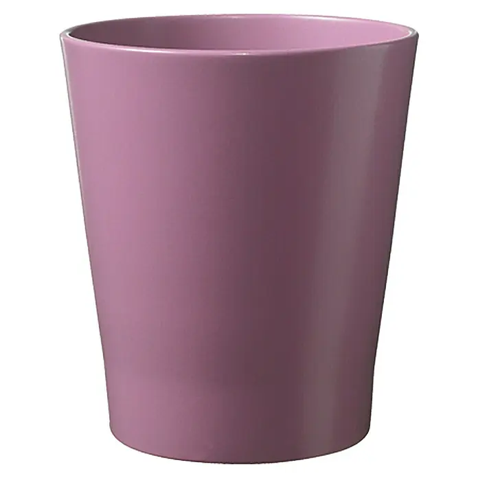 SK Orchideentopf Merina Pretty - Außenmaß (Ø x H): 14 x 15 cm, Keramik, Fuchsia - Vorderansicht