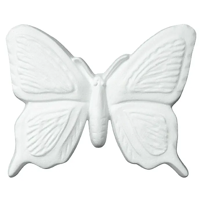 Decosa 3D-Wandtattoo - Schmetterling, 17,5 x 17,5 cm, Expandiertes Polystyrol (EPS), 2 Stk.