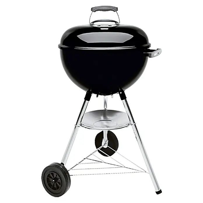 Weber Kogelbarbecue BAR-B-Kettle - Zwart, Hoofdgrilloppervlak: Ø 47 cm - Zijaanzicht rechts