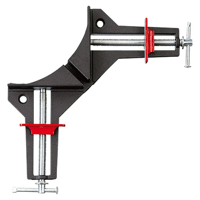 Bessey Winkelspanner WS1 - Spannweite: 73 mm, Backenhöhe: 12 mm - Vorderansicht