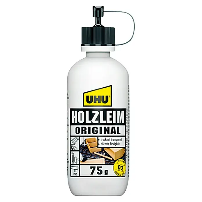 UHU Holzleim Original - 75 g, Lösemittelfrei - Vorderansicht