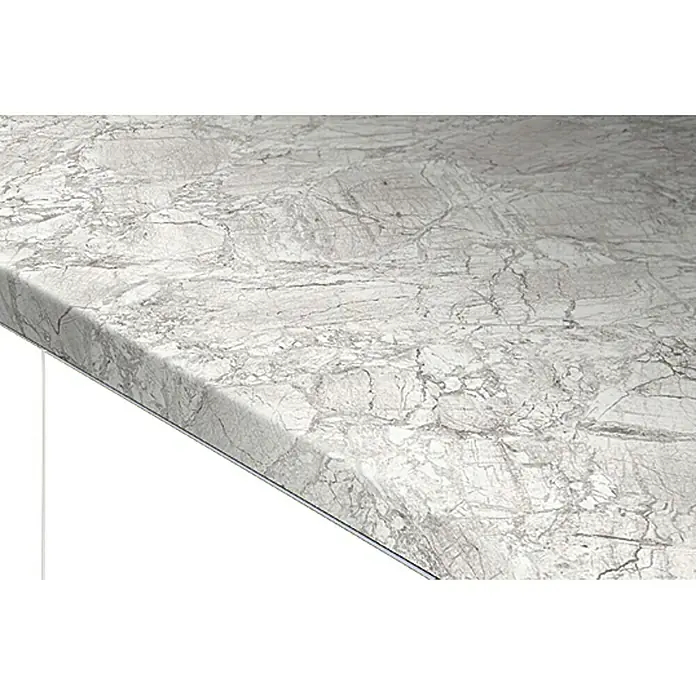 Resopal Premium Kuhinjska radna ploča po mjeri - Raja White, Maksimalna dimenzije rezanja: 365 cm, Debljina: 3,8 cm, Širina: 60 cm - Detaljan prikaz