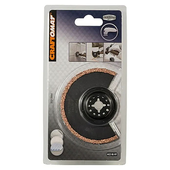 Craftomat Segmentni list za pilu ACZ 85 RT - Promjer: 85 mm, Fuge pločica - Pogled sprijeda
