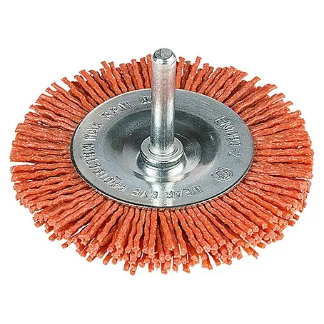 Craftomat  Nylon-Scheibenbürste