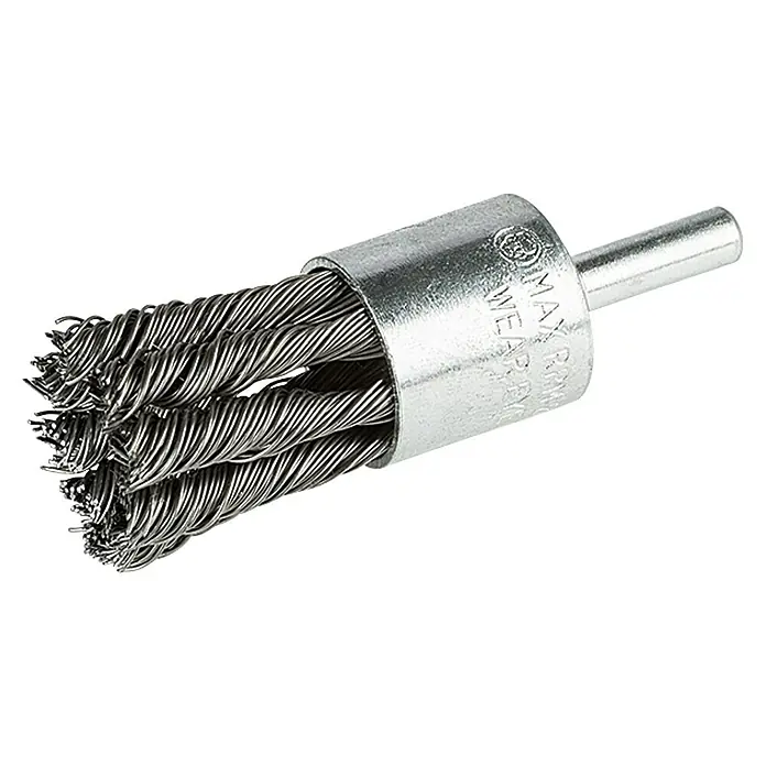 Craftomat Pinsel-Drahtbürste - Passend für: Bohrfutter, Gewellt