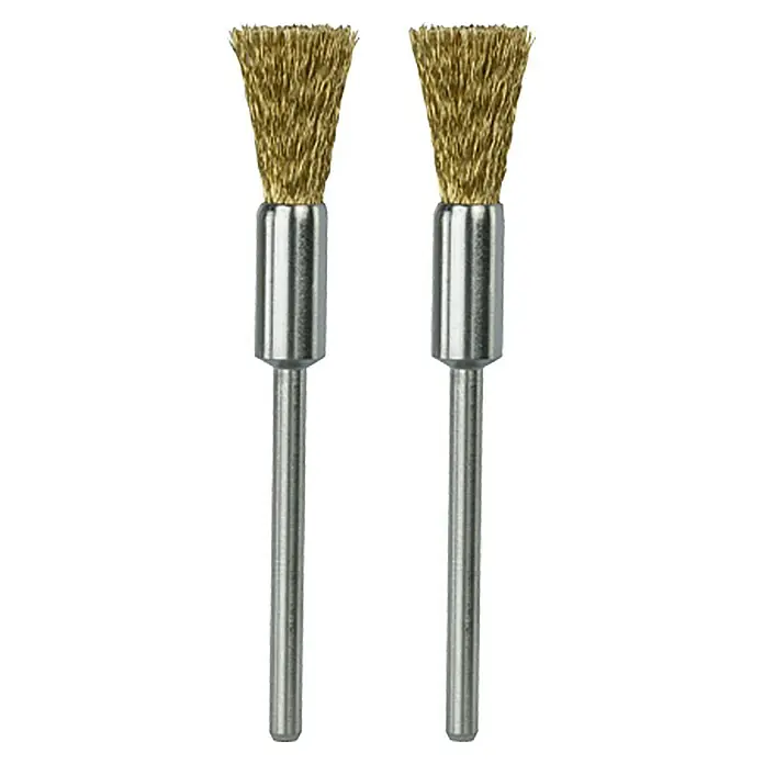 Proxxon Četkasti kistovi No 28961 - Promjer kista: 8 mm, 2 Kom., Mjed - Pogled sprijeda