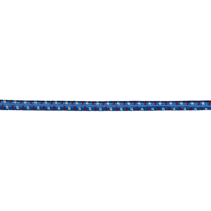 Stabilit Gummiseil Meterware - 4 mm, Als Zuschnitt erhältlich, Blau/Rot - Vorderansicht