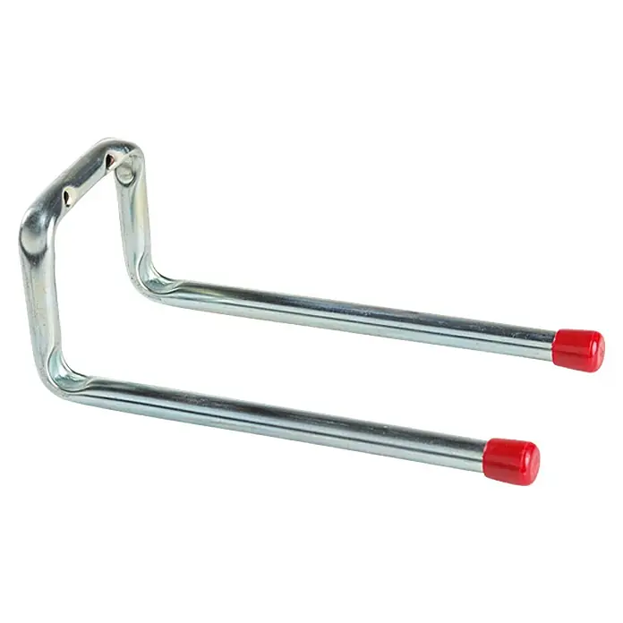 Stabilit Doppel-Wandhaken - 20 x 9 x 8 cm, Belastbarkeit: 10 kg, Verzinkt