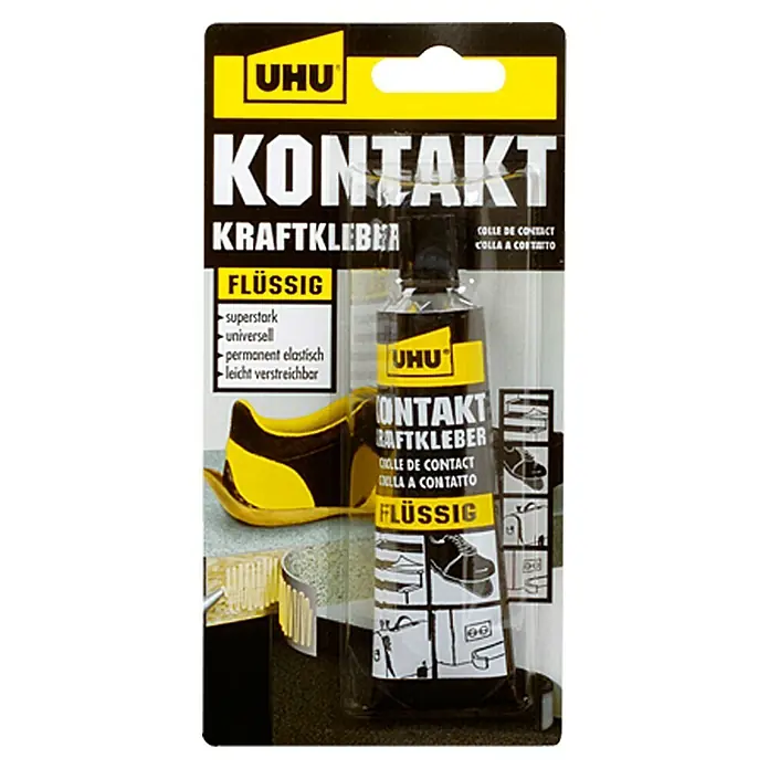 UHU Kontakt Kraftkleber - 42 g, Tube, Flüssig - Vorderansicht