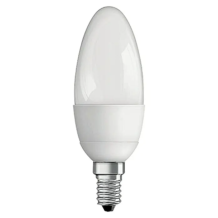 Osram Bombilla LED Superstar Classic B - 6 W, E14, Blanco cálido, Intensidad regulable, Mate