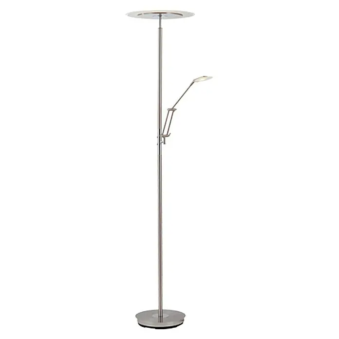 Tween Light Podna LED svjetiljka Cesana - 20 W, Visina: 180 cm, Mat nikal, Topla bijela