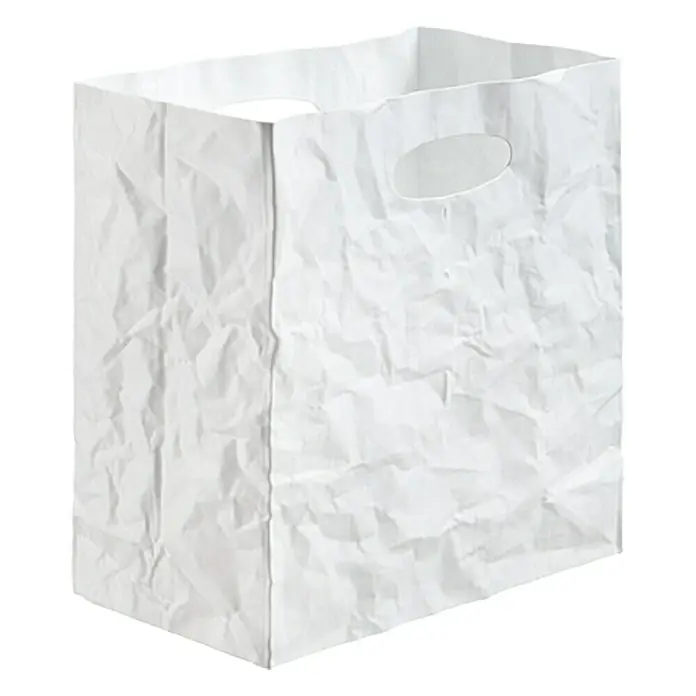 Caja arrugada - Blanco, Plástico